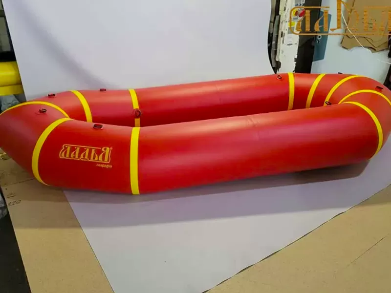 Надувной пакрафт Ладья ЛП-245 Каяк базовий красный — изображение 3
