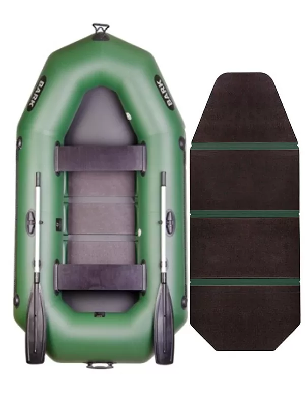 Човен Барк надувний BARK B-280D (сланькнижка, пересувні сидіння)